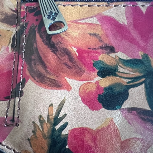 Patricia Nash Autumn Floral Clutch - Red and Orange - Picture 2 of 4